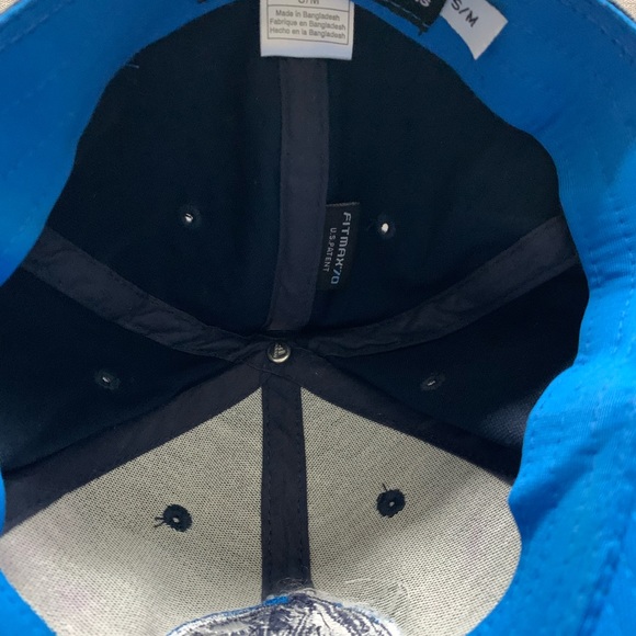 Adidas Dallas Mavericks Fitted Unisex Fan Hat/ Navy Blue/ Size s/m like new - Picture 6 of 6